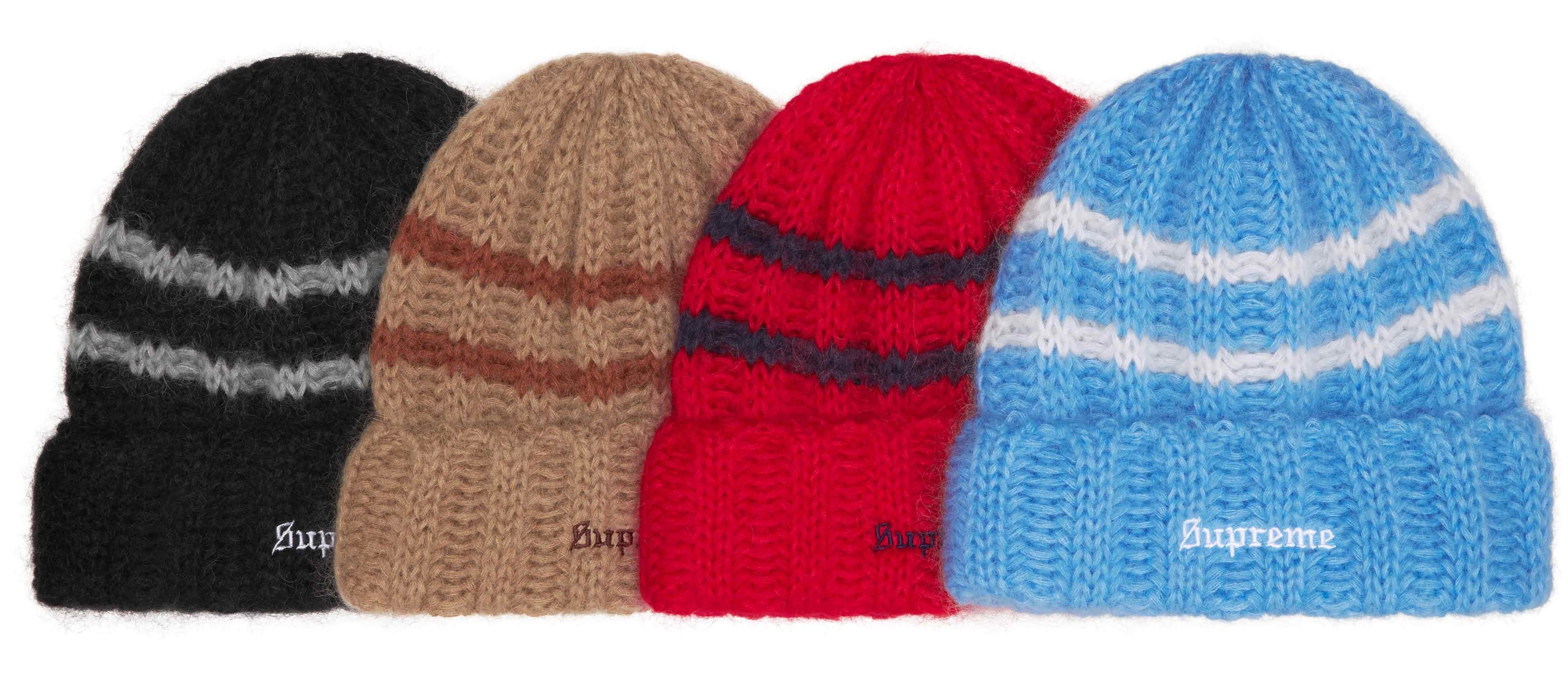 Brushed Stripe Beanie